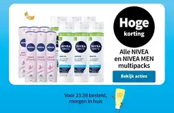 Plein.nl Alle NIVEA en NIVEA MEN multipacks aanbieding