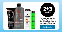 Plein.nl Syoss, Gliss en Got2b shampoo en conditioner aanbieding