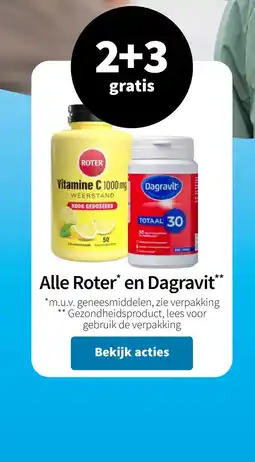 Plein.nl Alle Roter en Dagravit aanbieding