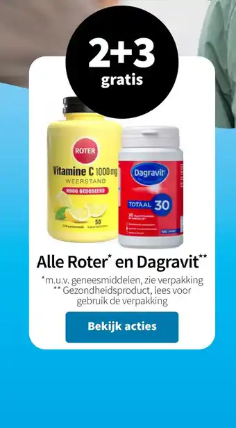 Plein.nl Alle Roter en Dagravit aanbieding