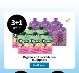 Plein.nl Organix en Ella's Kitchen mulitpacks aanbieding
