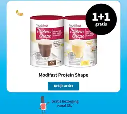 Plein.nl Modifast Protein Shape aanbieding