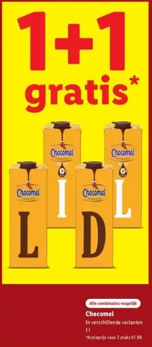 Lidl Chocomel aanbieding