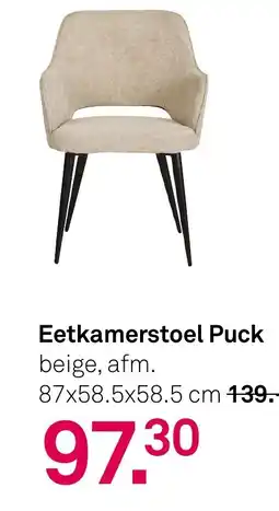 Karwei Eetkamerstoel Puck aanbieding