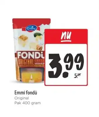 Jumbo Emmi fondü aanbieding