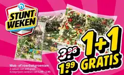 Hoogvliet Wok- of roerbakgroenten aanbieding