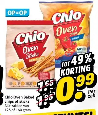 Hoogvliet Chio Oven Baked chips of sticks aanbieding