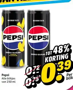 Hoogvliet Pepsi aanbieding