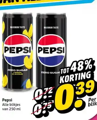 Hoogvliet Pepsi aanbieding