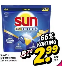 Hoogvliet Sun Pro Expert lemon aanbieding