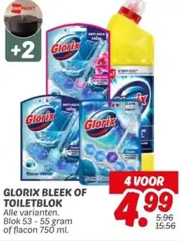 Dekamarkt GLORIX BLEEK OF TOILETBLOK aanbieding