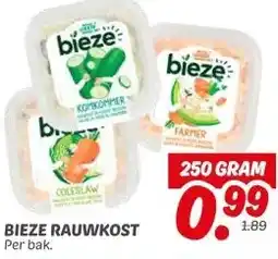 Dekamarkt BIEZE RAUWKOST aanbieding
