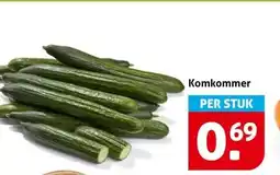 Hoogvliet Komkommer aanbieding