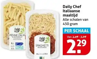 Hoogvliet Daily Chef Italiaanse maaltijd aanbieding