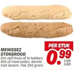 Dekamarkt MENISSEZ STOKBROOD aanbieding