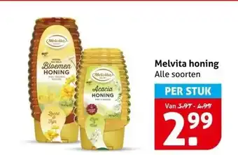 Hoogvliet Melvita honing aanbieding