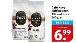 Hoogvliet Café Nova koffiebonen aanbieding