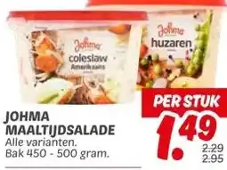 Dekamarkt JOHMA MAALTIJDSALADE aanbieding