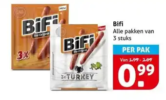 Hoogvliet Bifi aanbieding