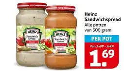 Hoogvliet Heinz Sandwichspread aanbieding