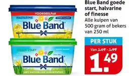 Hoogvliet Blue Band goede start, halvarine of finesse aanbieding