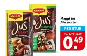 Hoogvliet Maggi jus aanbieding