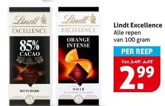 Hoogvliet Lindt Excellence aanbieding