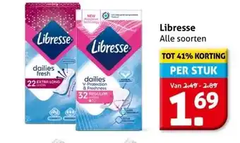 Hoogvliet Libresse aanbieding