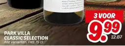 Dekamarkt PARK VILLA CLASSIC SELECTION aanbieding