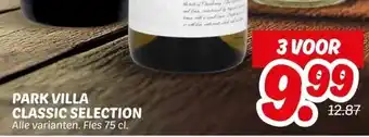 Dekamarkt PARK VILLA CLASSIC SELECTION aanbieding