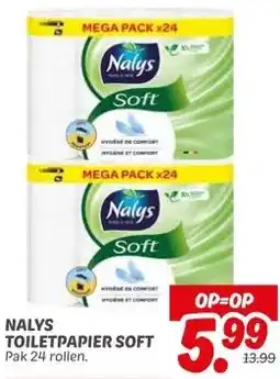 Dekamarkt NALYS TOILETPAPIER SOFT aanbieding