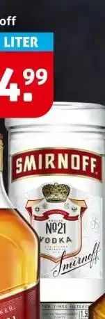 Hoogvliet Smirnoff aanbieding