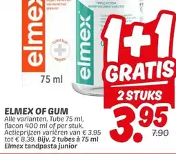 Dekamarkt ELMEX OF GUM aanbieding