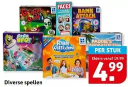 Hoogvliet Diverse spellen aanbieding