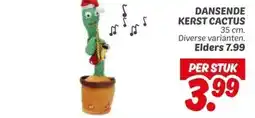 Dekamarkt DANSENDE KERST CACTUS aanbieding
