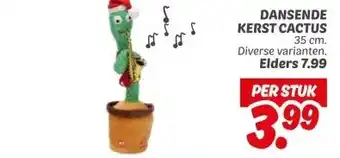Dekamarkt DANSENDE KERST CACTUS aanbieding