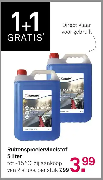 Karwei Ruitensproeiervloeistof aanbieding