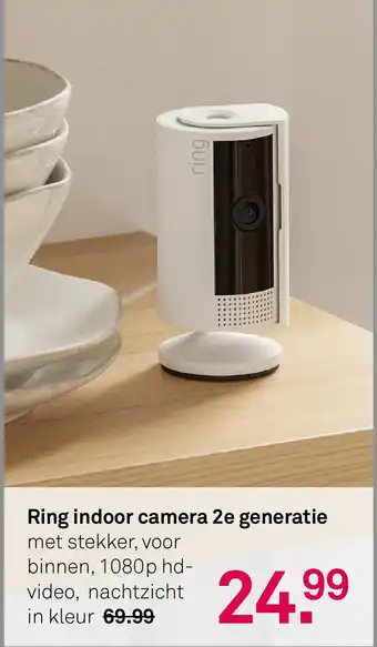 Karwei Ring indoor camera 2e generatie aanbieding