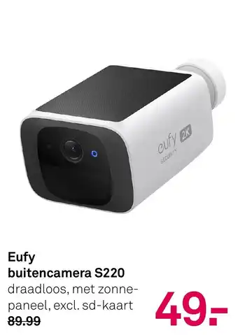 Karwei Eufy buitencamera S220 aanbieding