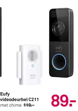Karwei Eufy videodeurbel C211 aanbieding
