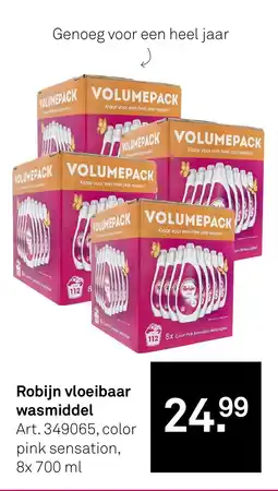 Karwei Robijn vloeibaar wasmiddel aanbieding