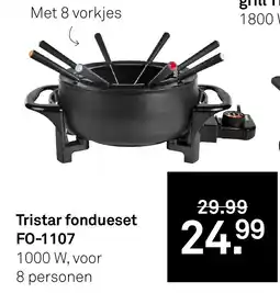 Karwei Tristar fondueset FO-1107 aanbieding
