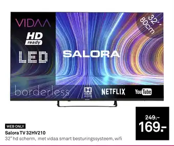 Karwei Salora TV 32HV210 aanbieding