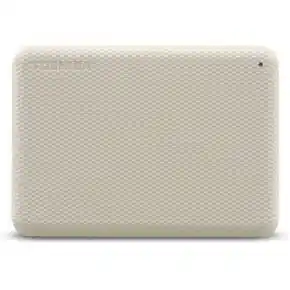 Alternate Toshiba Canvio Advance, 1 TB externe harde schijf Beige, HDTCA10EW3AA, USB 3.2 Gen 1 aanbieding