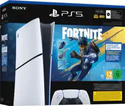 Coolblue PlayStation 5 Slim Digital Edition - Fortnite Flowering Chaos bundel aanbieding