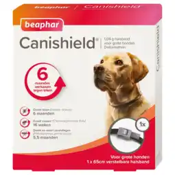 De Online Drogist Beaphar Canishield Halsband Grote Honden aanbieding