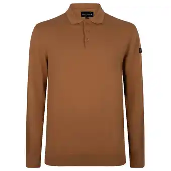 ANWB Presly & Sun Heren Brad Knitted Polo Bruin aanbieding