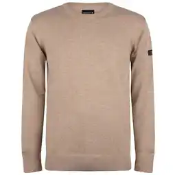 ANWB Presly & Sun Heren Will Knitted Pullover Taupe aanbieding