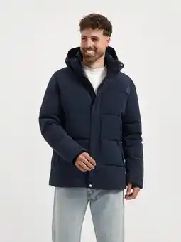 ANWB Travelin' Sverger Heren Puffer winterjas Marineblauw aanbieding