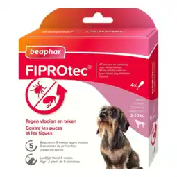 De Online Drogist Beaphar FIPROtec tegen Vlooien en Teken Kleine Honden aanbieding